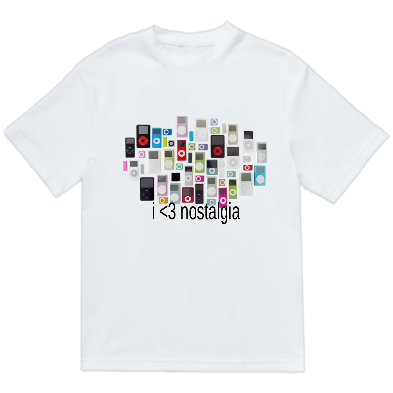 White Nostalgia Tee